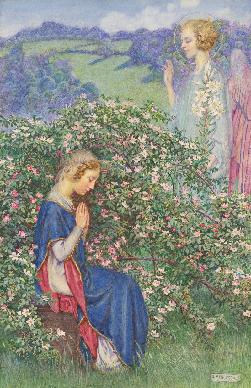 Eleanor Fortescue-Brickdale - The Birth of the Rose