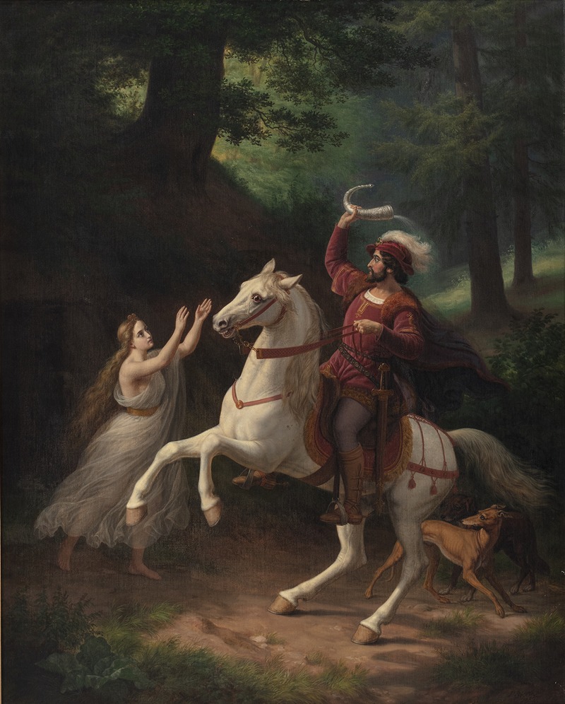 Frederik Storch - Count Otto of Oldenborg with the Oldenburg Horn