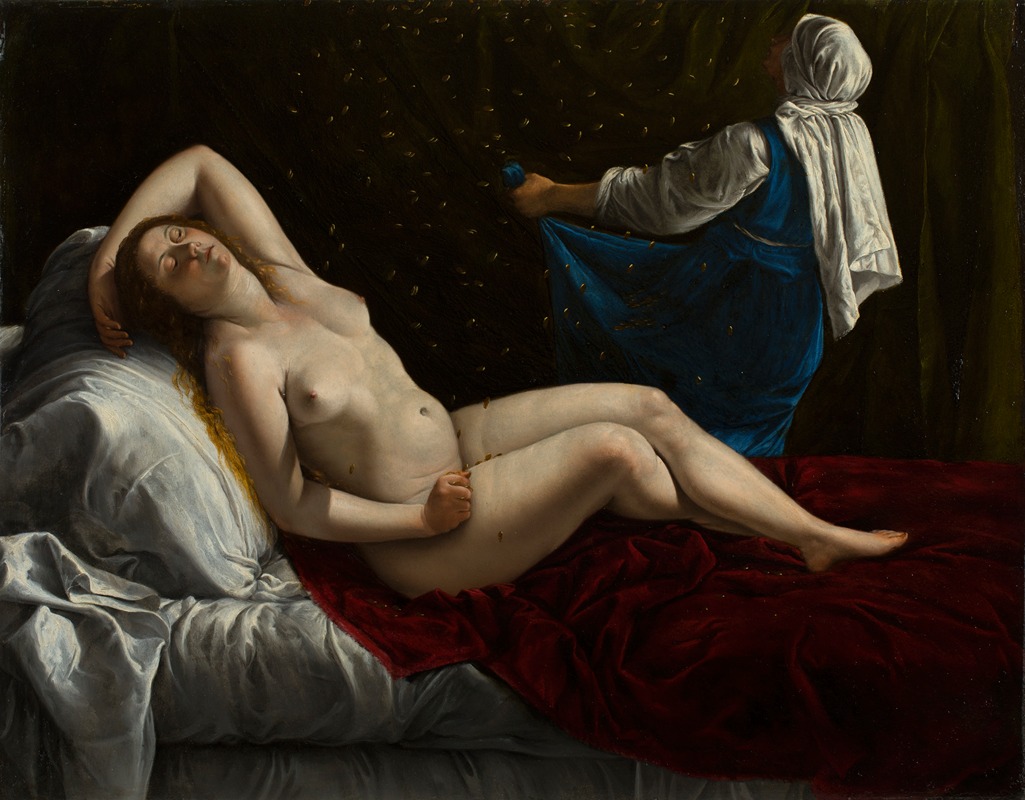 Artemisia Gentileschi - Danaë