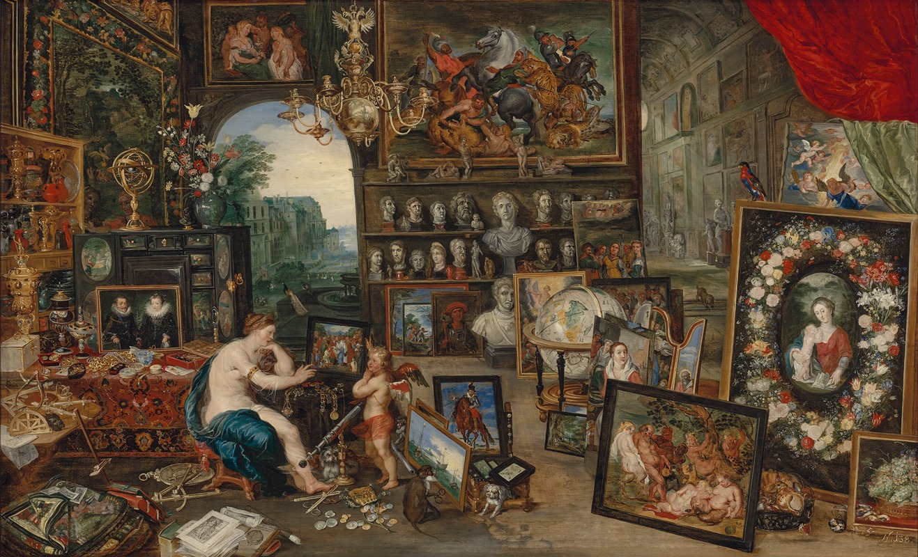 Jan Brueghel the Younger - The Five Senses; Sight