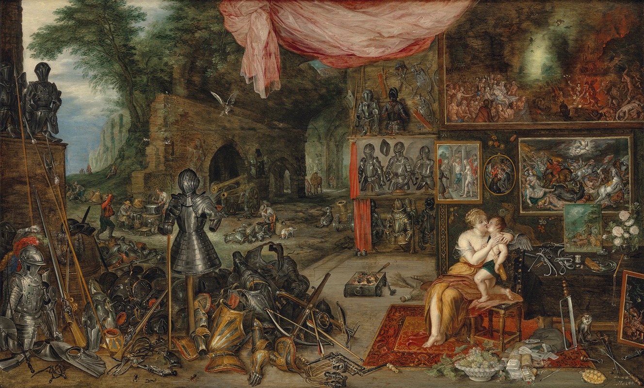 Jan Brueghel the Younger - The Five Senses; Touch