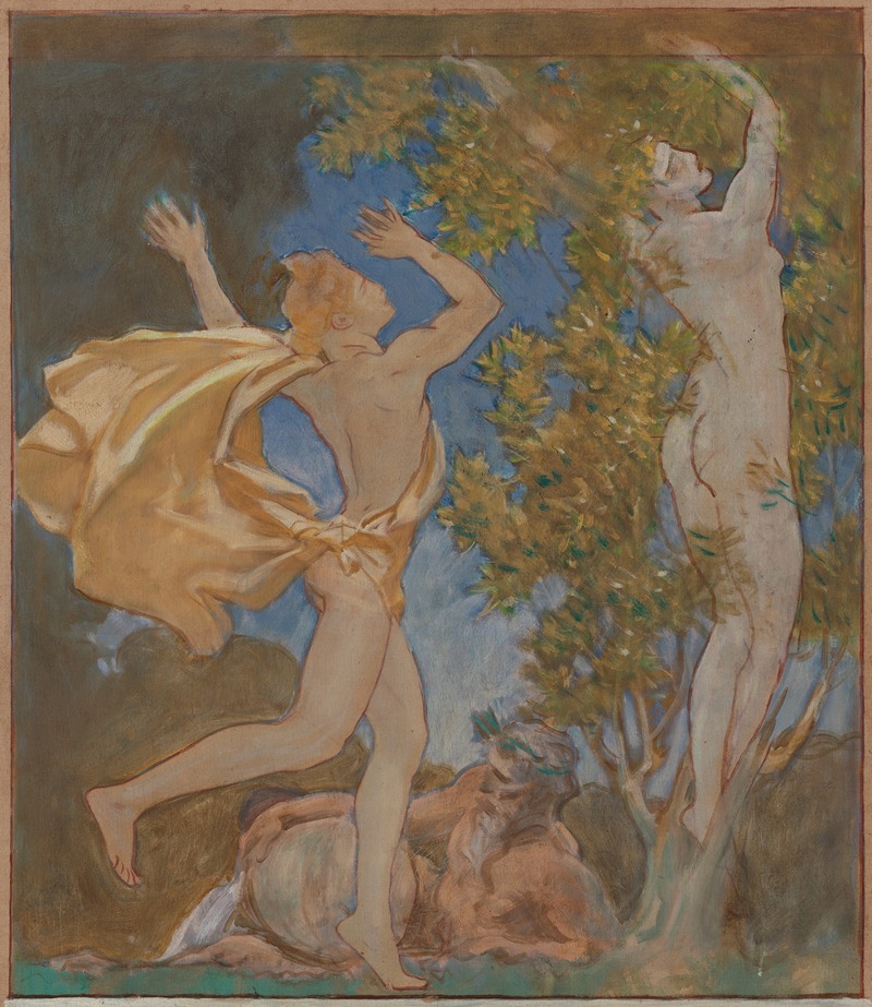 John Singer Sargent - Apollo and Daphne