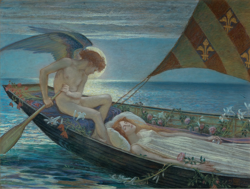 Walter Crane - A Dream (Voyage de Rêve)