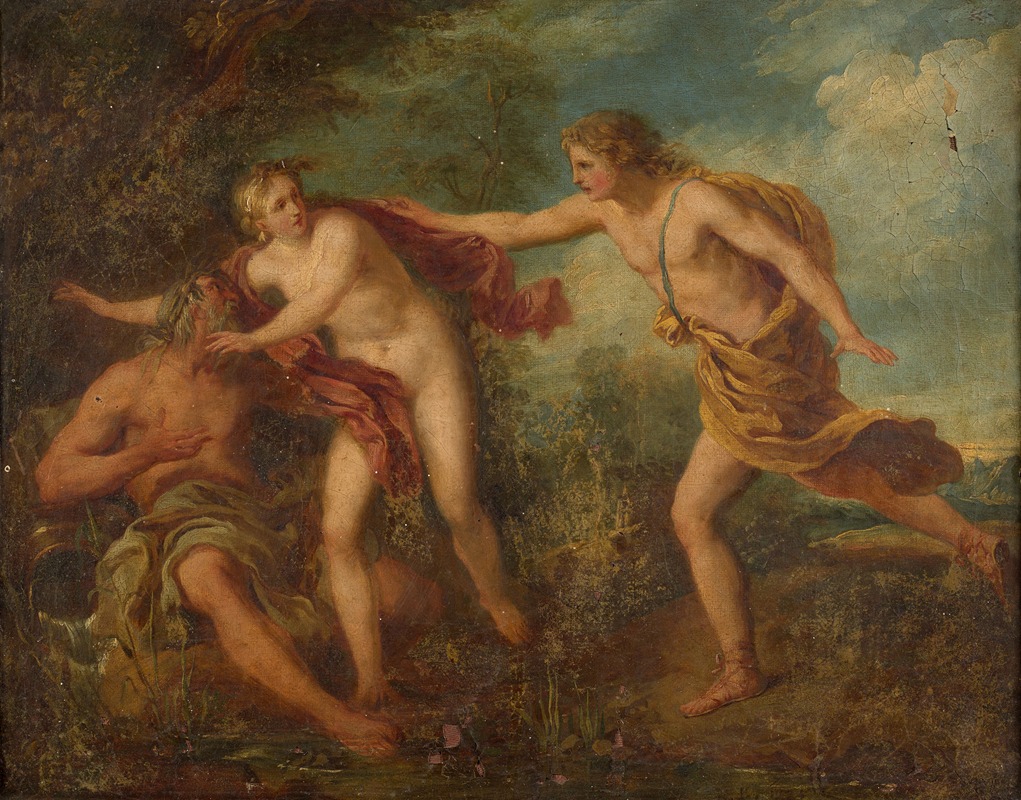 François Lemoyne - Apollo and Daphne