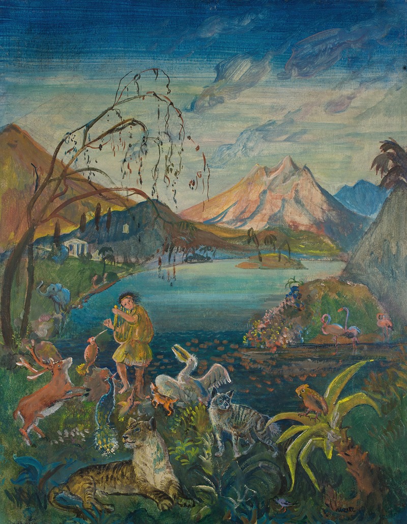 Oskar Laske - Orpheus unter den Tieren