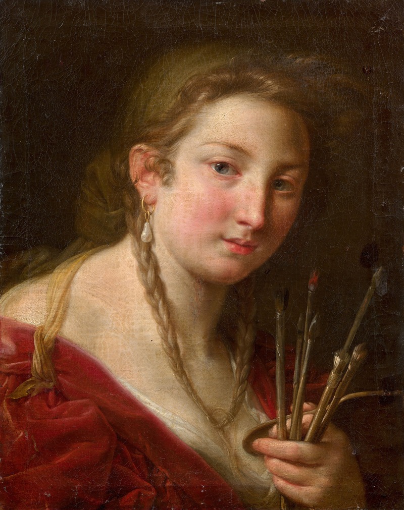 Pompeo Batoni - Allegory of painting