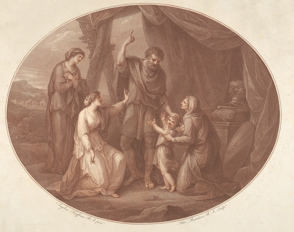 Angelica Kauffmann - Coriolanus, Act 5, Scene III