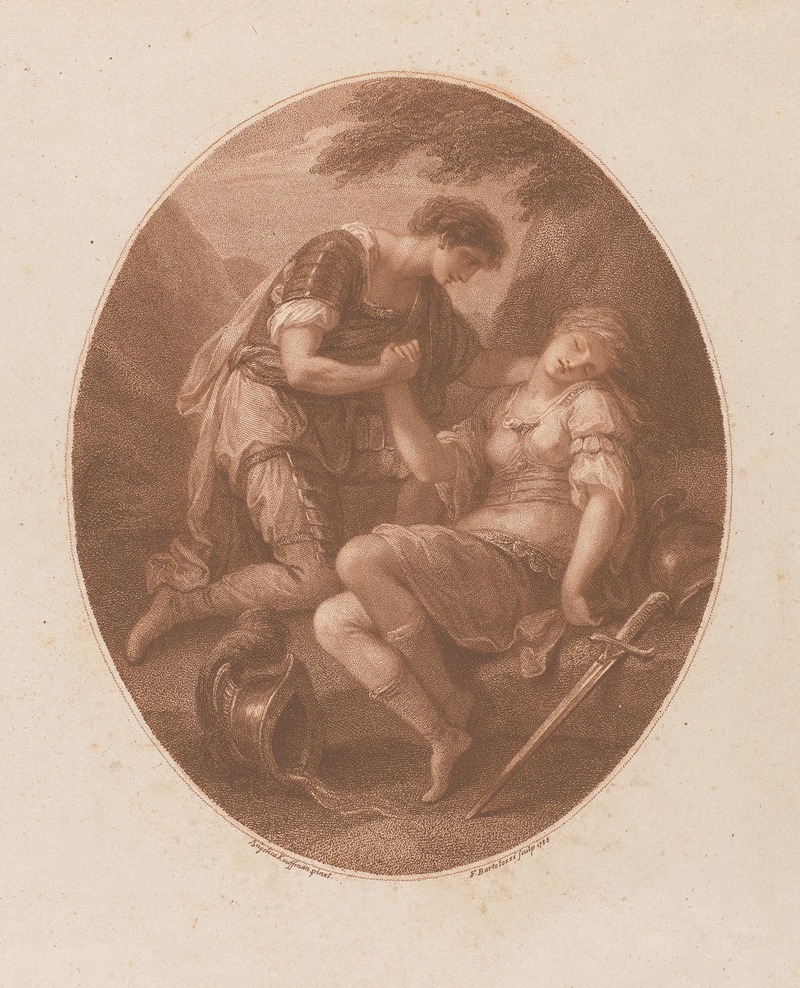 Angelica Kauffmann - Morte de Clorinda