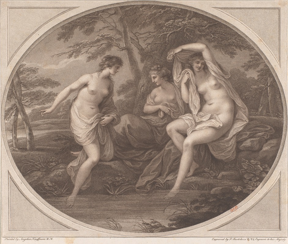 Angelica Kauffmann - Nymphs after Bathing