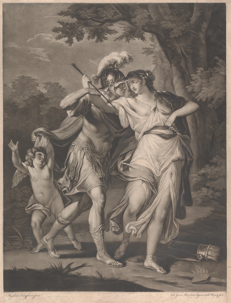 Angelica Kauffmann - Rinaldo and Armida