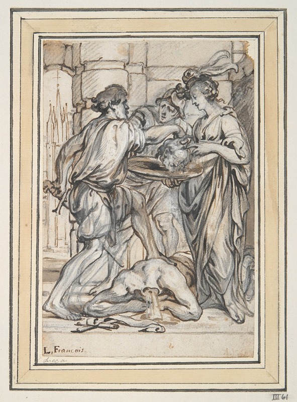 Lucas Franchoys - Salome Receiving the Head of St. John the Baptist