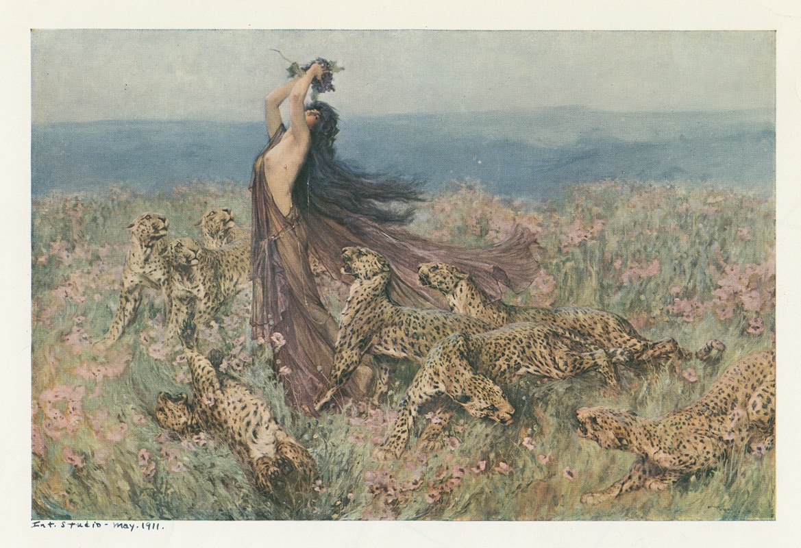 Arthur Wardle - A Bacchante