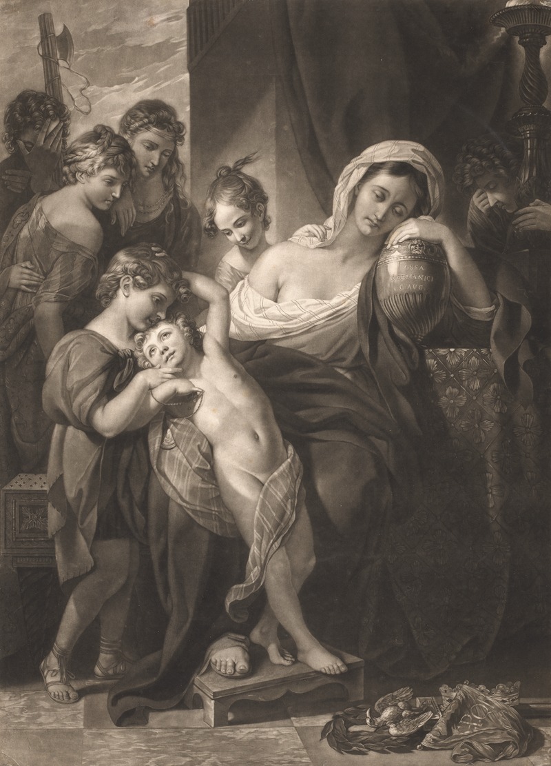 Benjamin West - Agrippina Surrounded by her Children