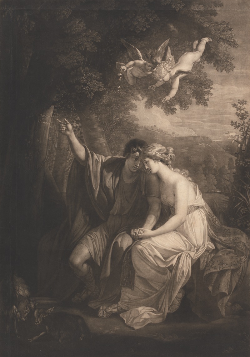 Benjamin West - Angelica and Medoro