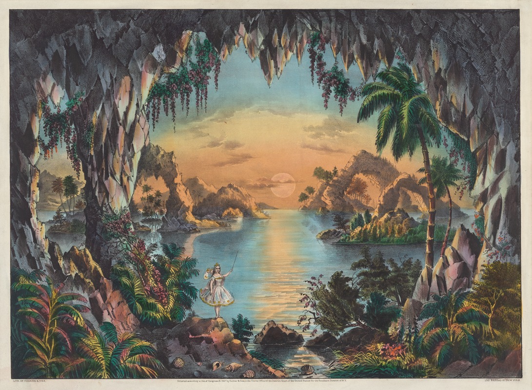 Currier & Ives. - The fairy grotto