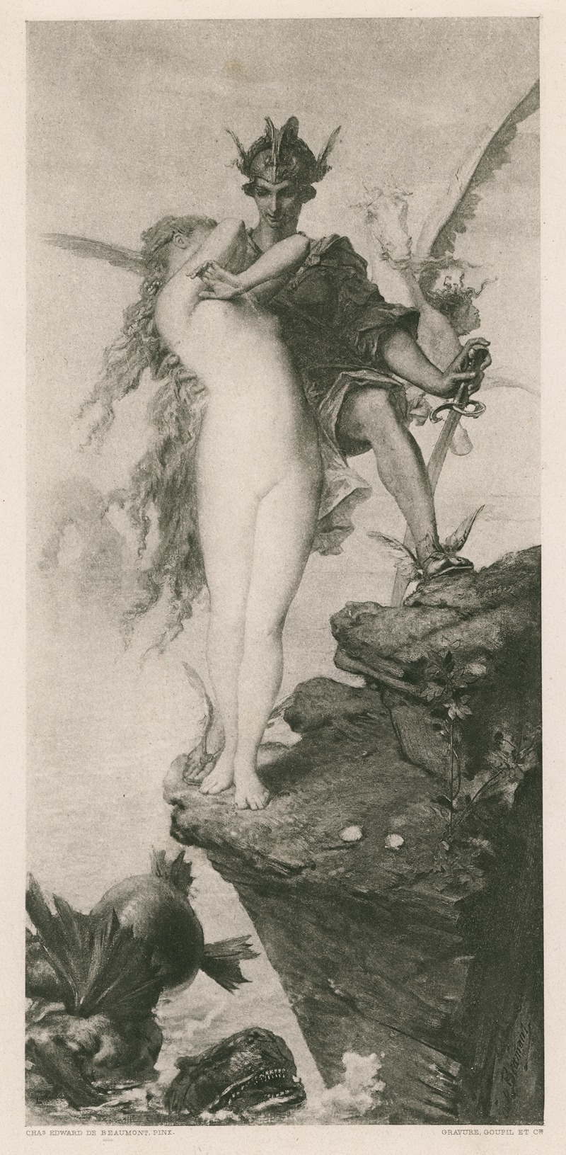 Edouard de Beaumont - Perseus and Andromeda