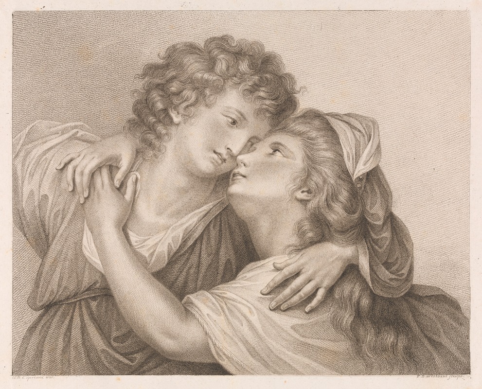 Giovanni Battista Cipriani - Angelica And Medora