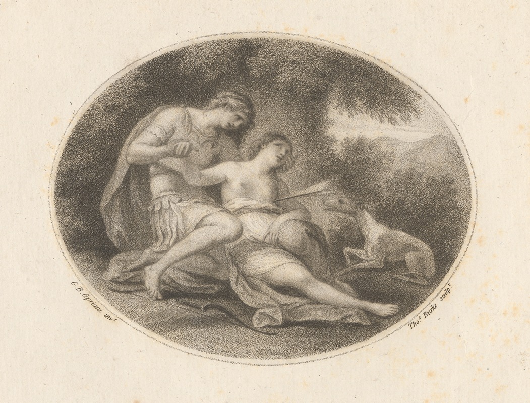 Giovanni Battista Cipriani - Cephalus and Procris