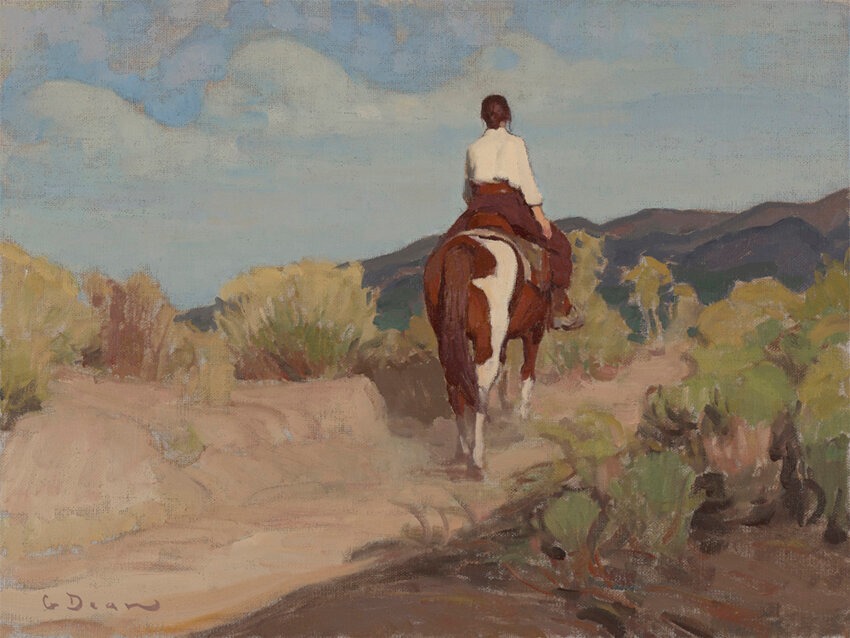 Glenn Dean - Along the Chamisa Trail