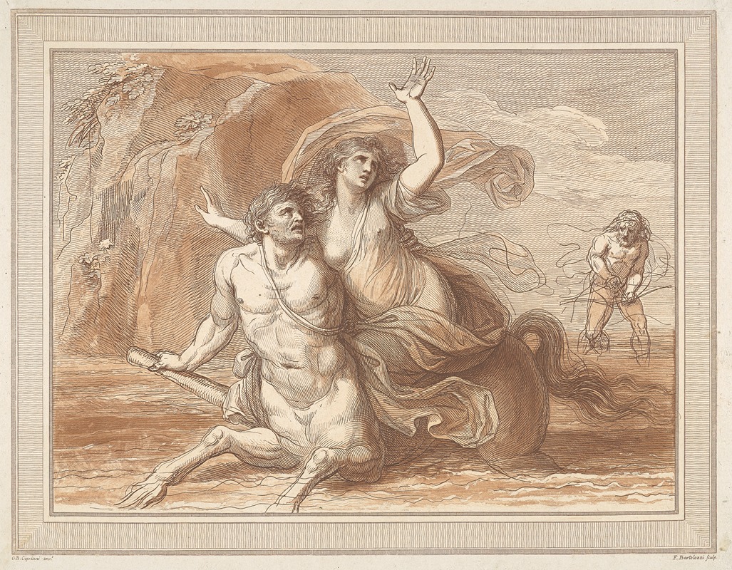 Giovanni Battista Cipriani - Hercules, Deianeira And Nessus