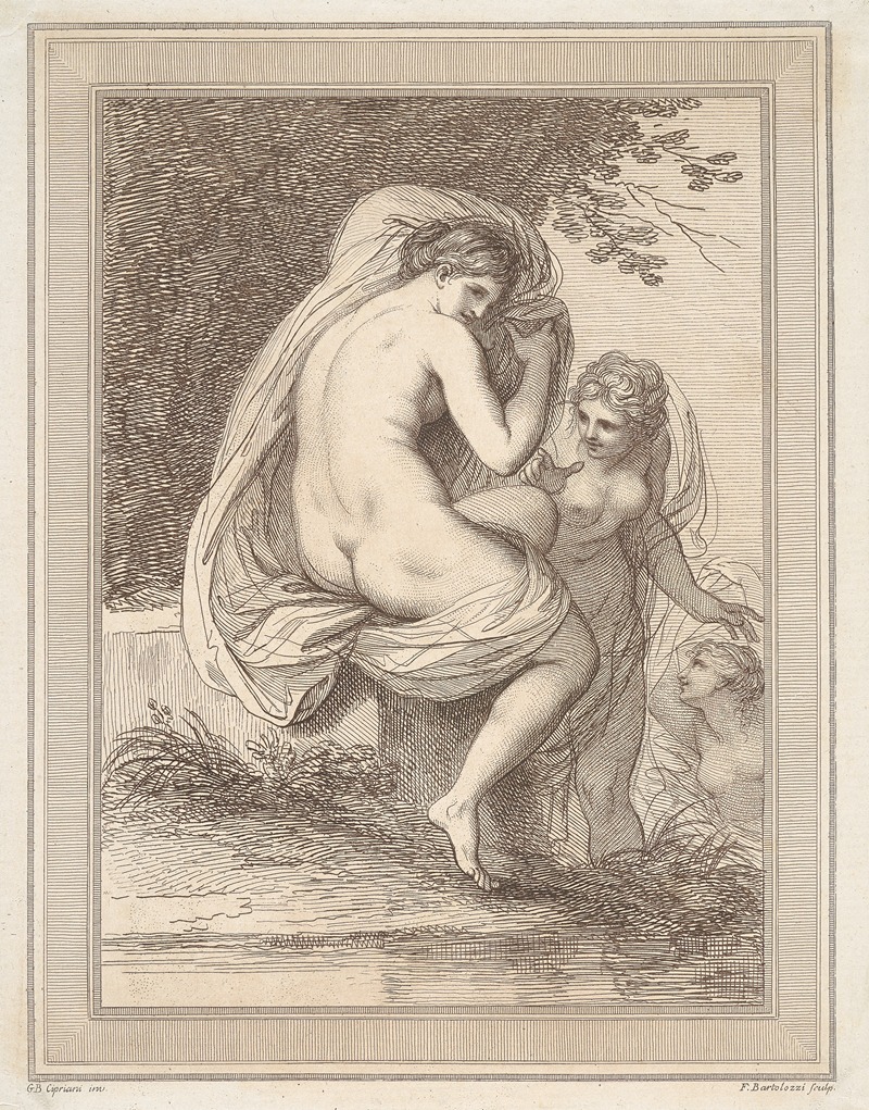 Giovanni Battista Cipriani - Nymphs And Diana Bathing