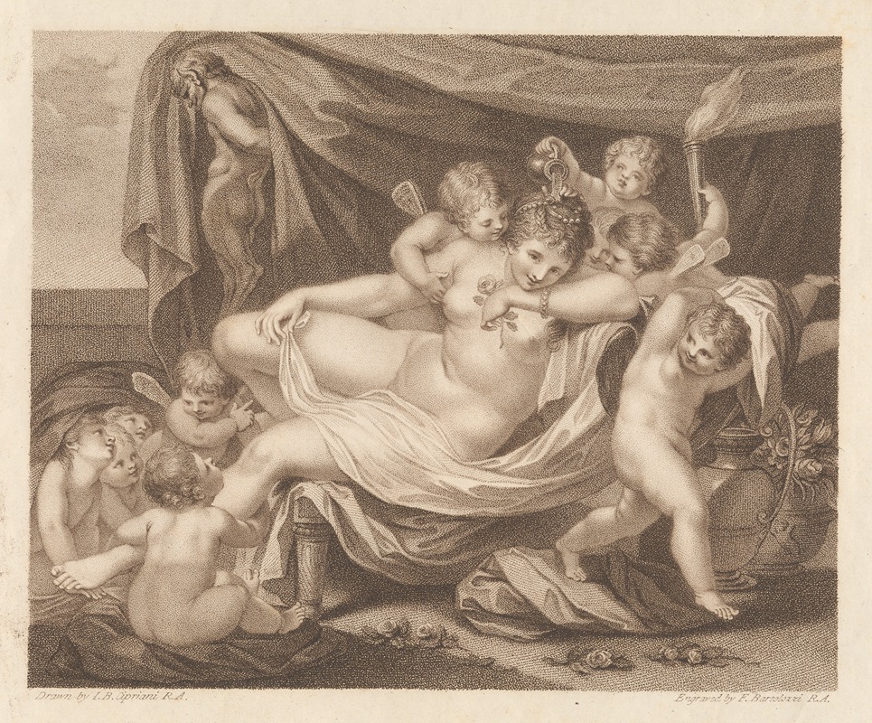 Giovanni Battista Cipriani - Venus Surrounded by Cupids