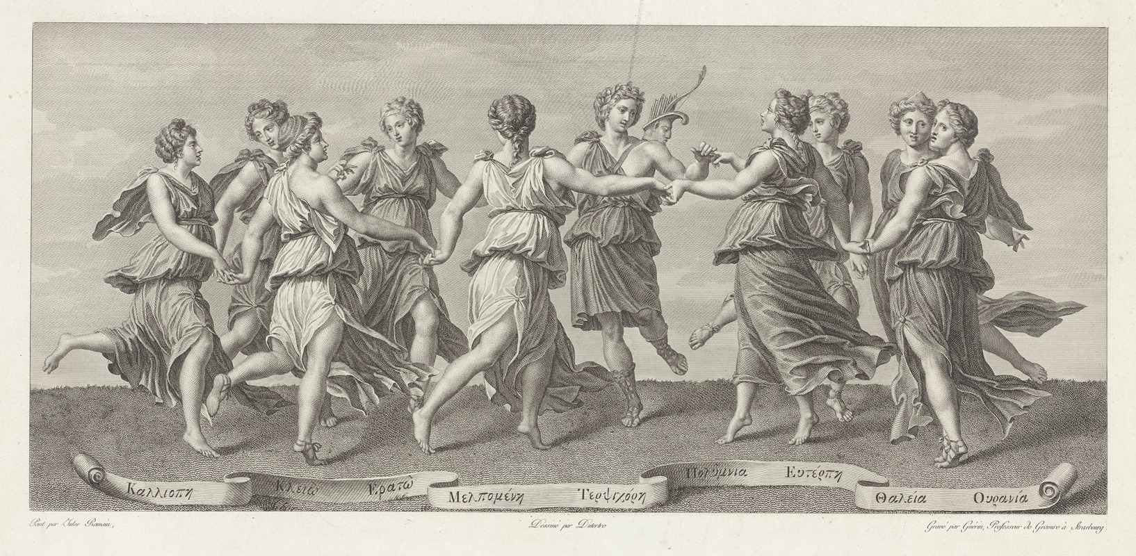 Giulio Romano - La danse des Muses