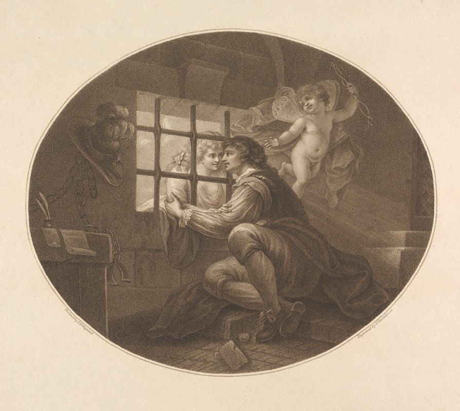 John Francis Rigaud - Lovelace in Prison