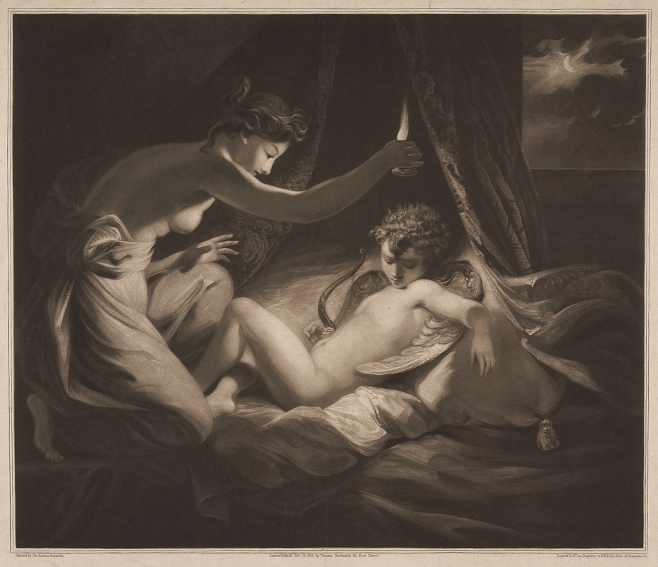 Sir Joshua Reynolds - Cupid and Psyche