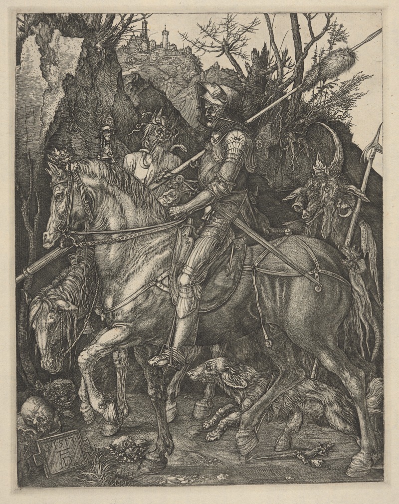 Albrecht Dürer - Knight, death and the devil