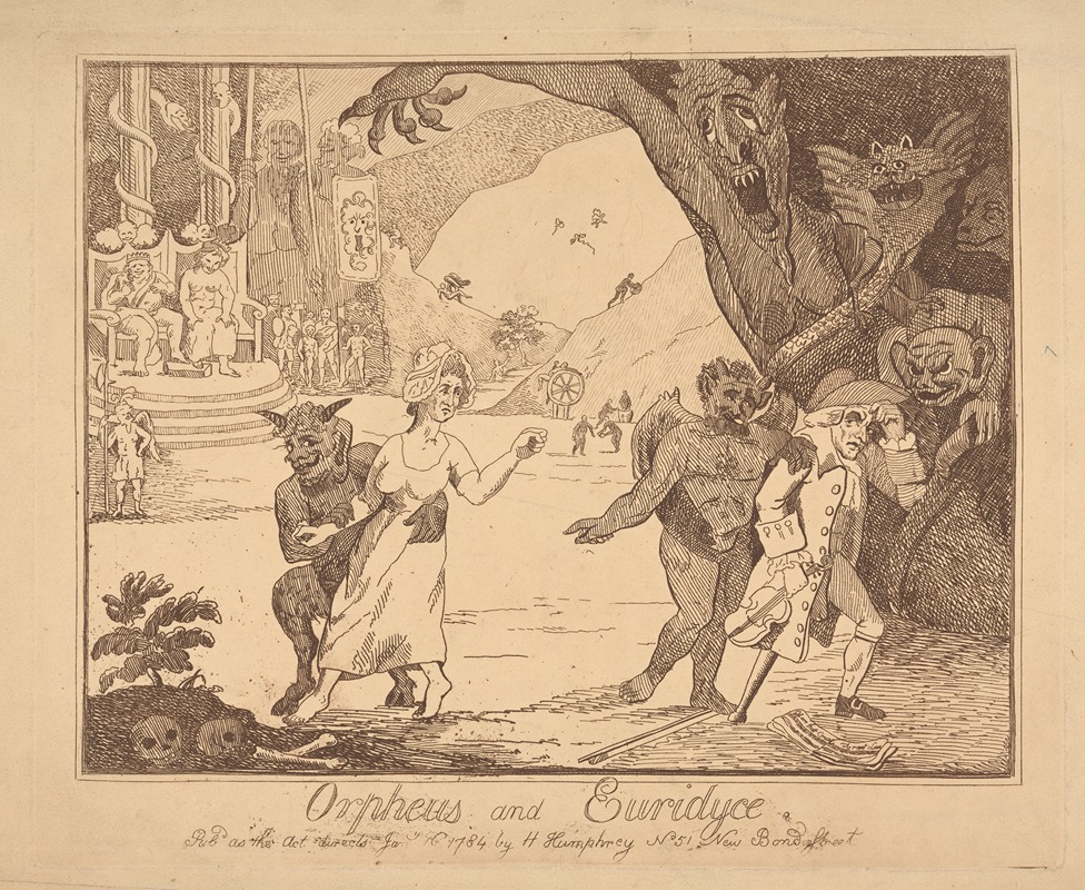 Anonymous - Orpheus and Euridyce.