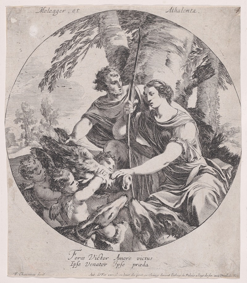 François Chauveau - Meleager and Atalanta