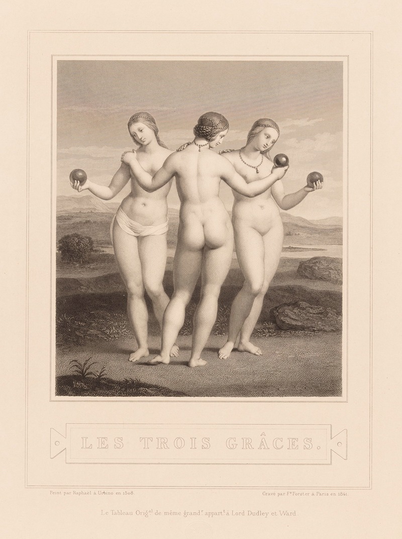 Francois Forster - The Three Graces