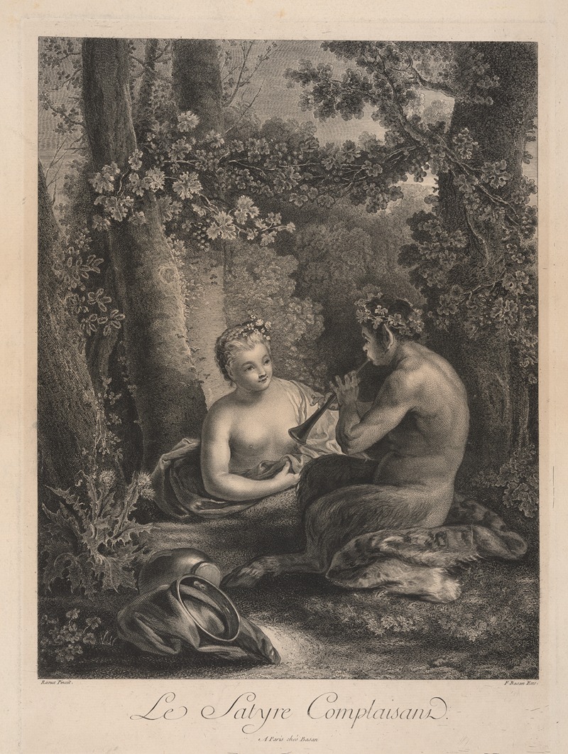 Jean Raoux - Le Satyre complaisant (The tame Satyr)