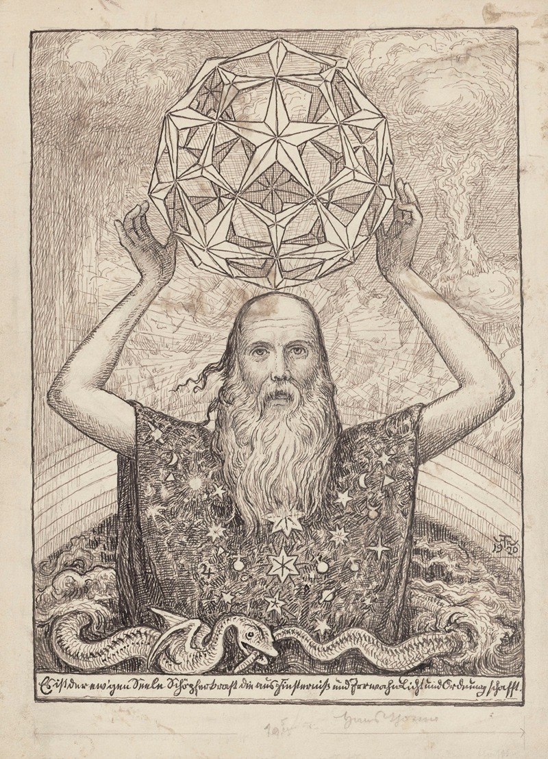 Hans Thoma - Allegory of the Creation of the World