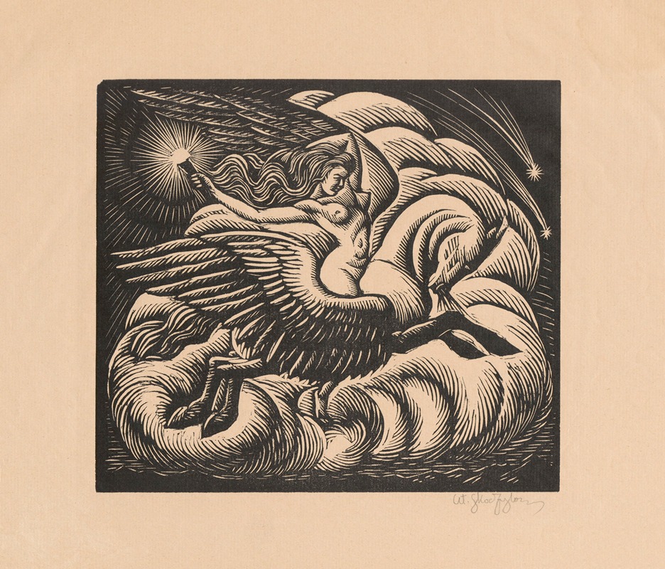Władysław Skoczylas - Pegaz (Jutrzenka)