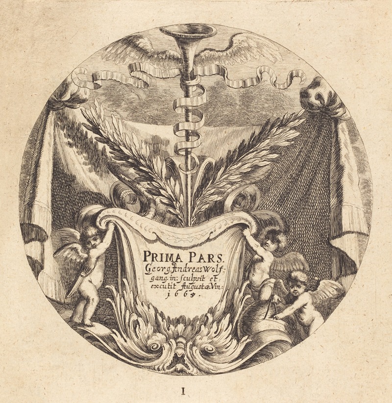 Georg Andreas Wolfgang the Elder - Title Page