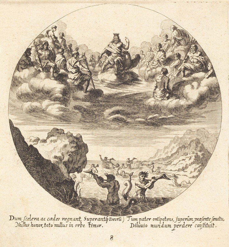 Georg Andreas Wolfgang the Elder - Jove and the Gods
