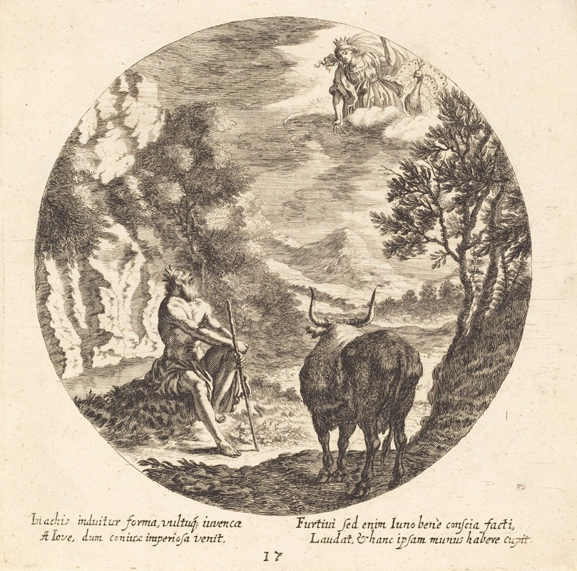 Georg Andreas Wolfgang the Elder - Jupiter Changing Io to a Cow