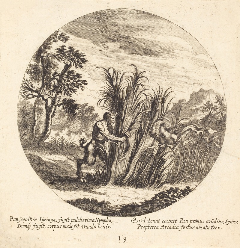 Georg Andreas Wolfgang the Elder - Pan and Syrinx