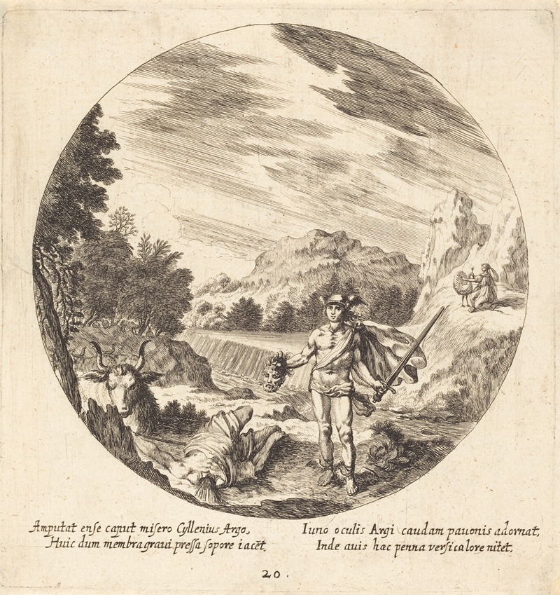 Georg Andreas Wolfgang the Elder - Mercury Killing Argus