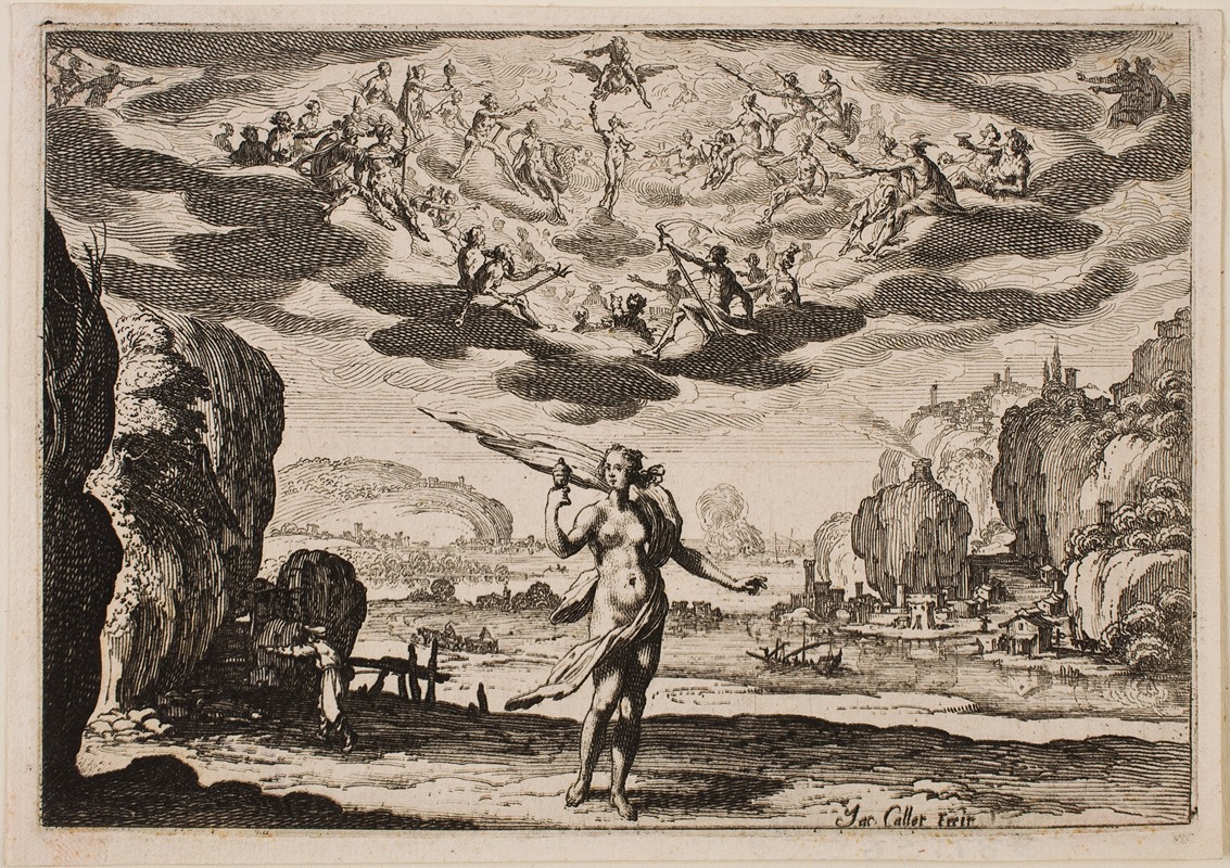 Jacques Callot - Pandora