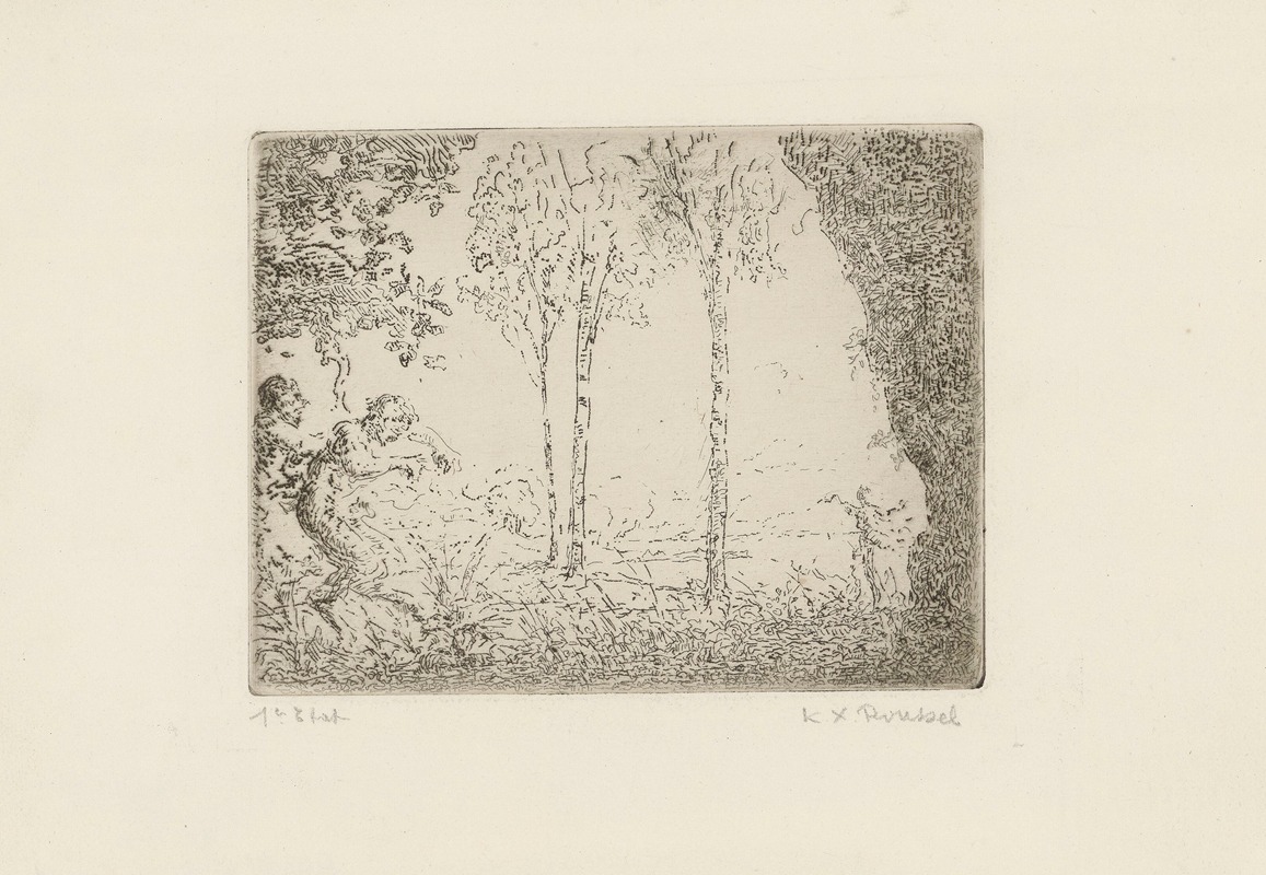 Ker-Xavier Roussel - Nymphes et Faunes
