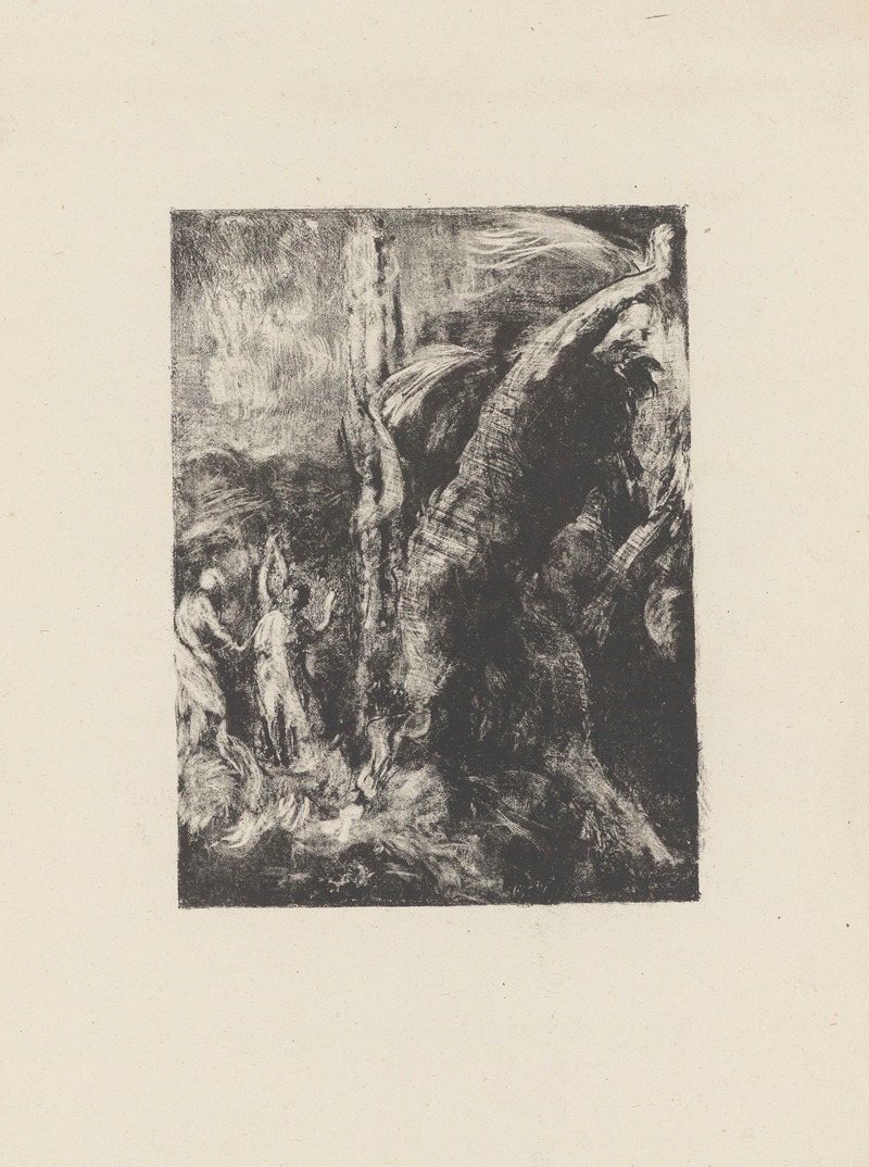 Ker-Xavier Roussel - Pan et Bacchante le bras leve