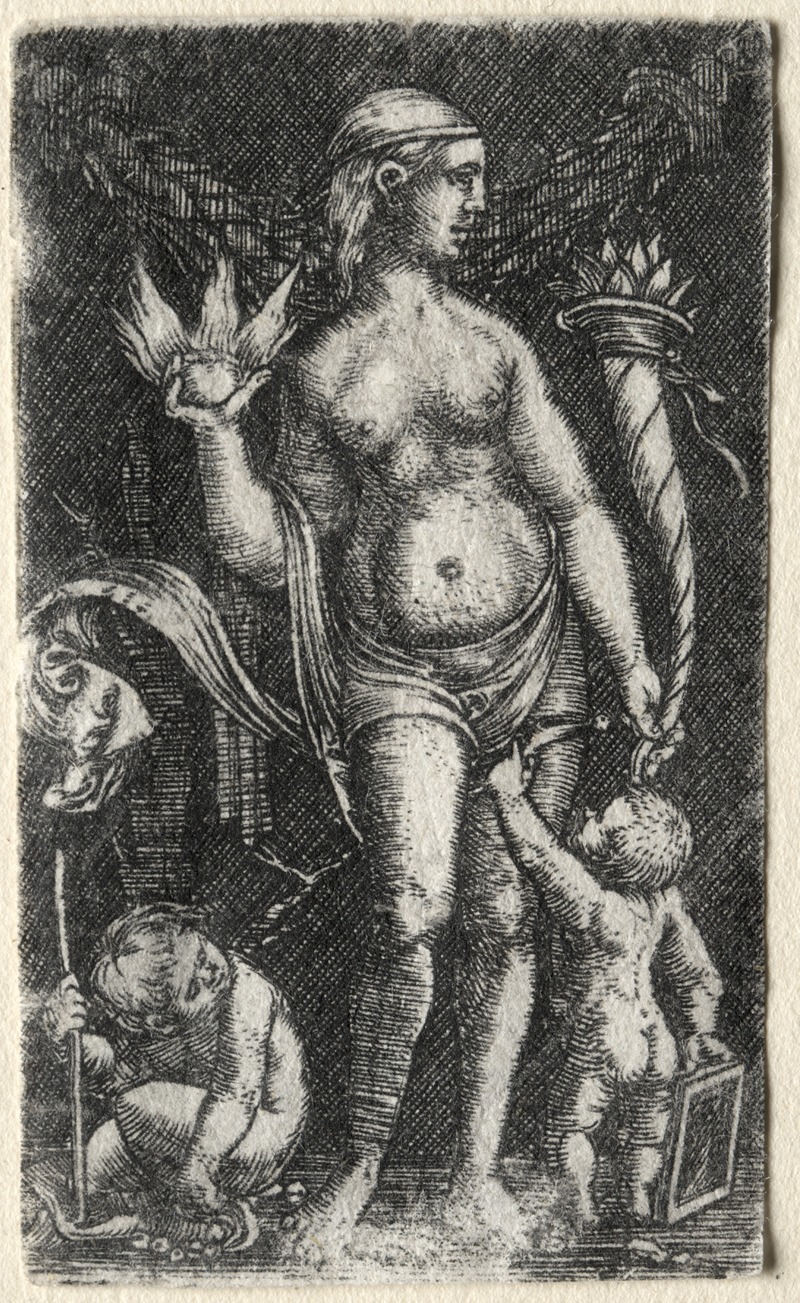 Albrecht Altdorfer - Venus between two cupids