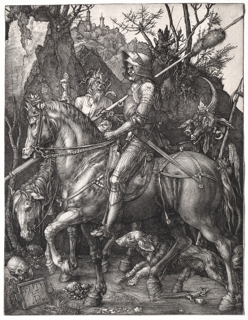 Albrecht Dürer - Knight, Death, and the Devil