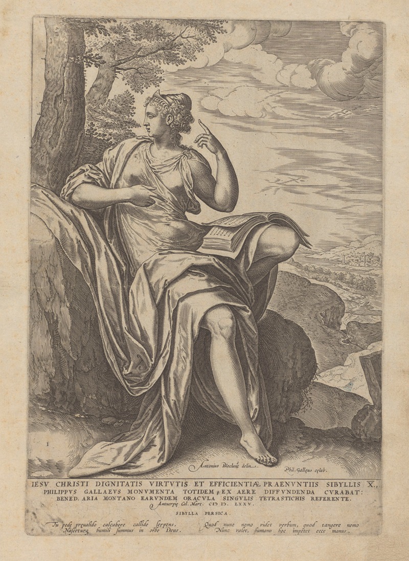 Anthonie Blocklandt Van Montfoort - Sibylla Persica