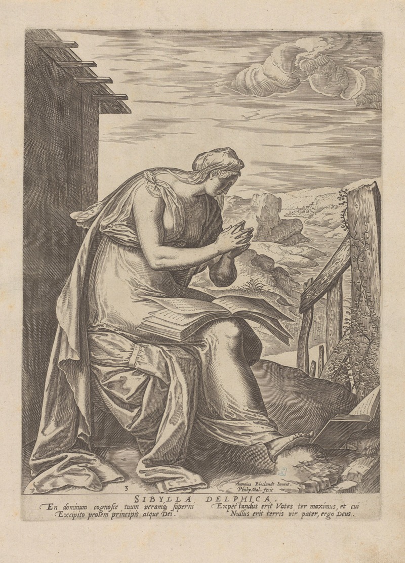 Anthonie Blocklandt Van Montfoort - Sibylla Delphica