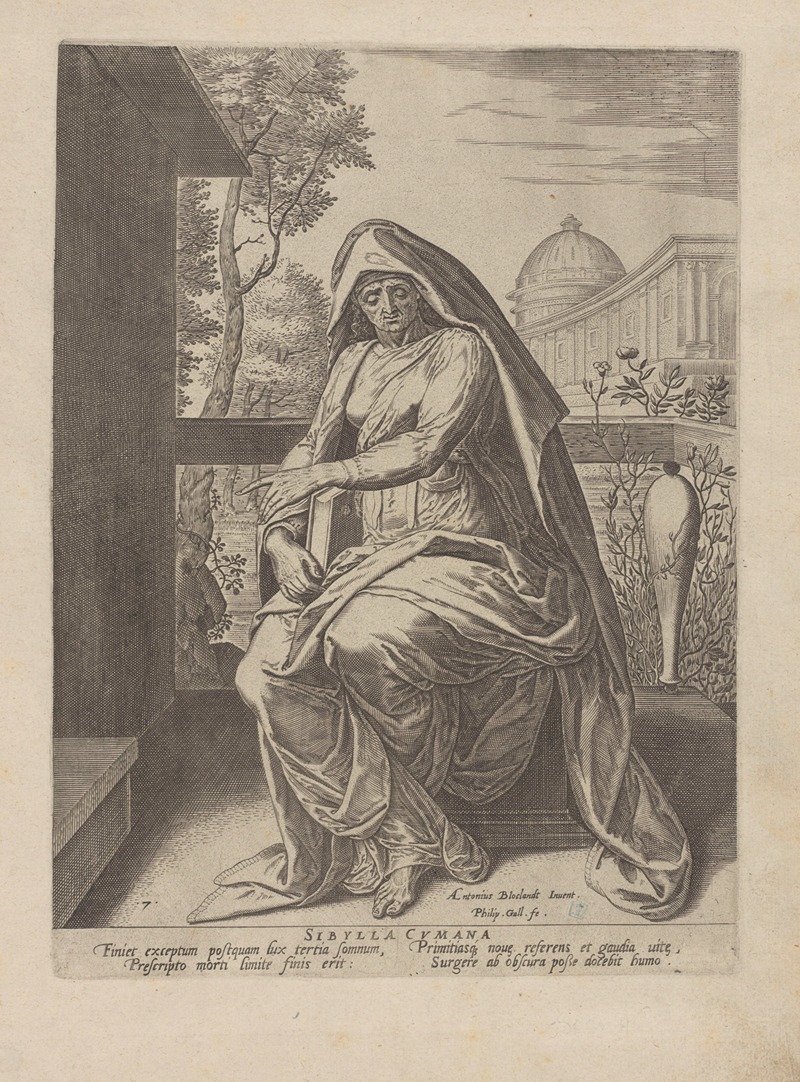 Anthonie Blocklandt Van Montfoort - Sibylla Cumana