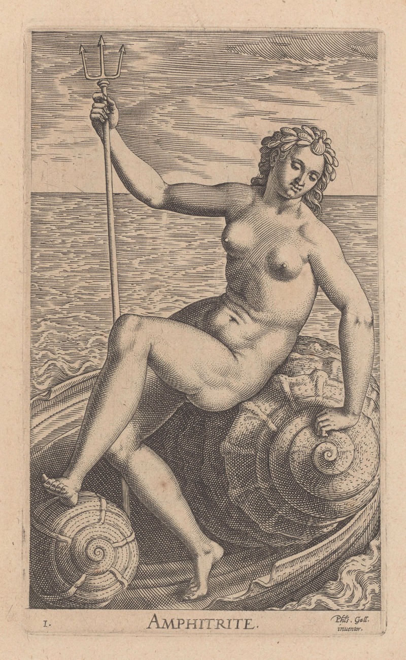 Philip Galle - Amphitrite